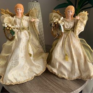 Stunning angel tree topper or decorative piece - can be sold as pair or separate